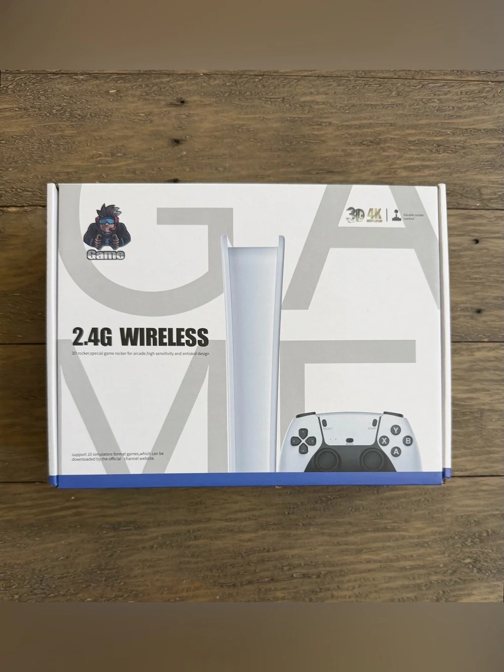 3D 4K 2.4G Wireless Gaming Console Plug N Play New in box